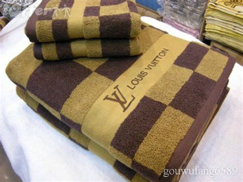 fake louis vuitton towel|louis vuitton towel set.